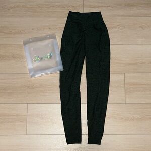 Bombshell sportswear green scrunch butt leggings